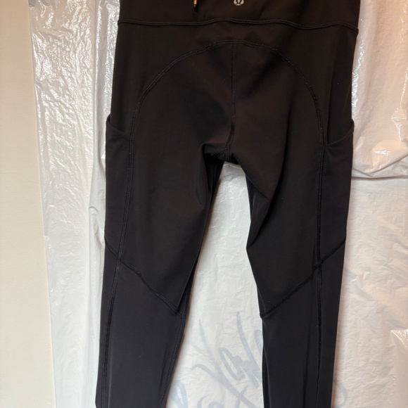 Lululemon full length black running tights - Picture 4 of 7